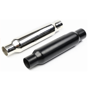 Silencieux Échappement Moto Universel Réglable 45 Mm - Riloer Amovible Antibruit Noir - Pour Tuyau Arrière Moto Scooter