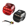 Feux arrière à LED P80 Squareback pour Harley Davidson (Sportster XL883 XL1200, Dyna, Touring)
