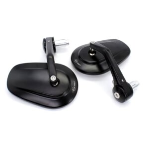 Specchietti da manubrio neri (BAR END) VR6<br>