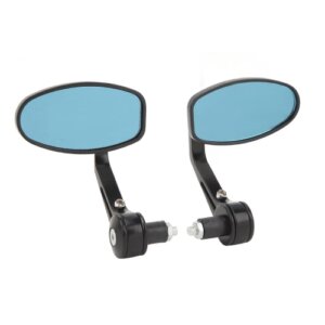 Specchietti bar-end ovali neri (BAR END) VR3